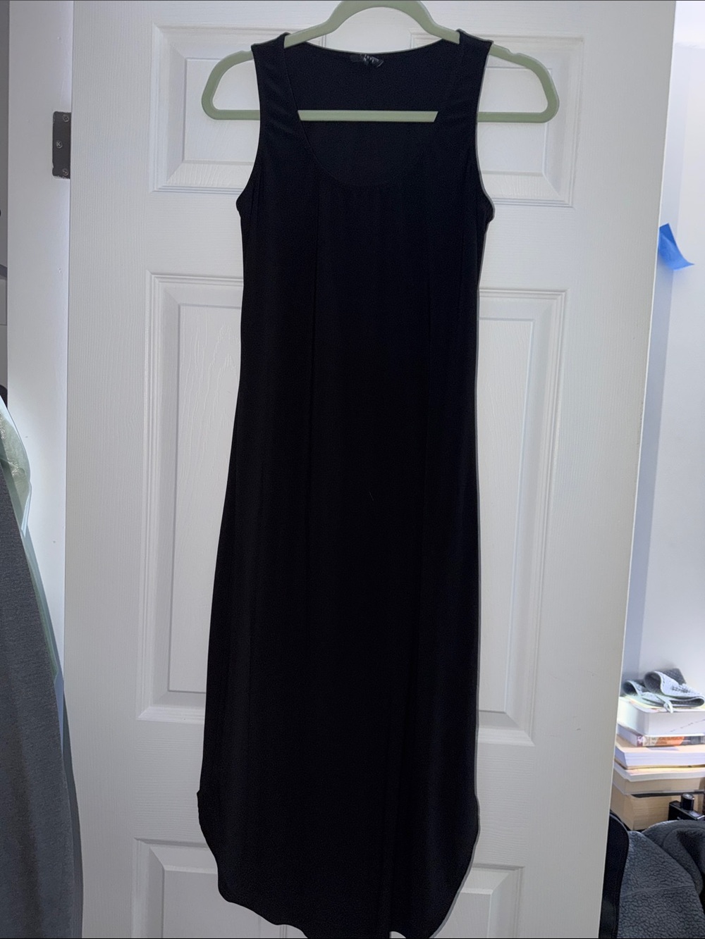 Nicole miller  Black Sleeveless Maxi Dress size M